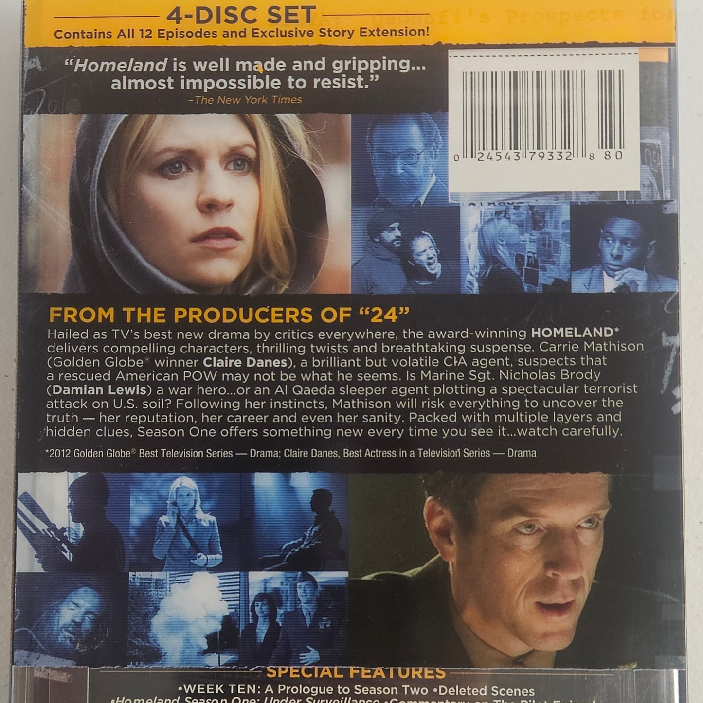 Homeland: The Complete First Season (Sealed)
