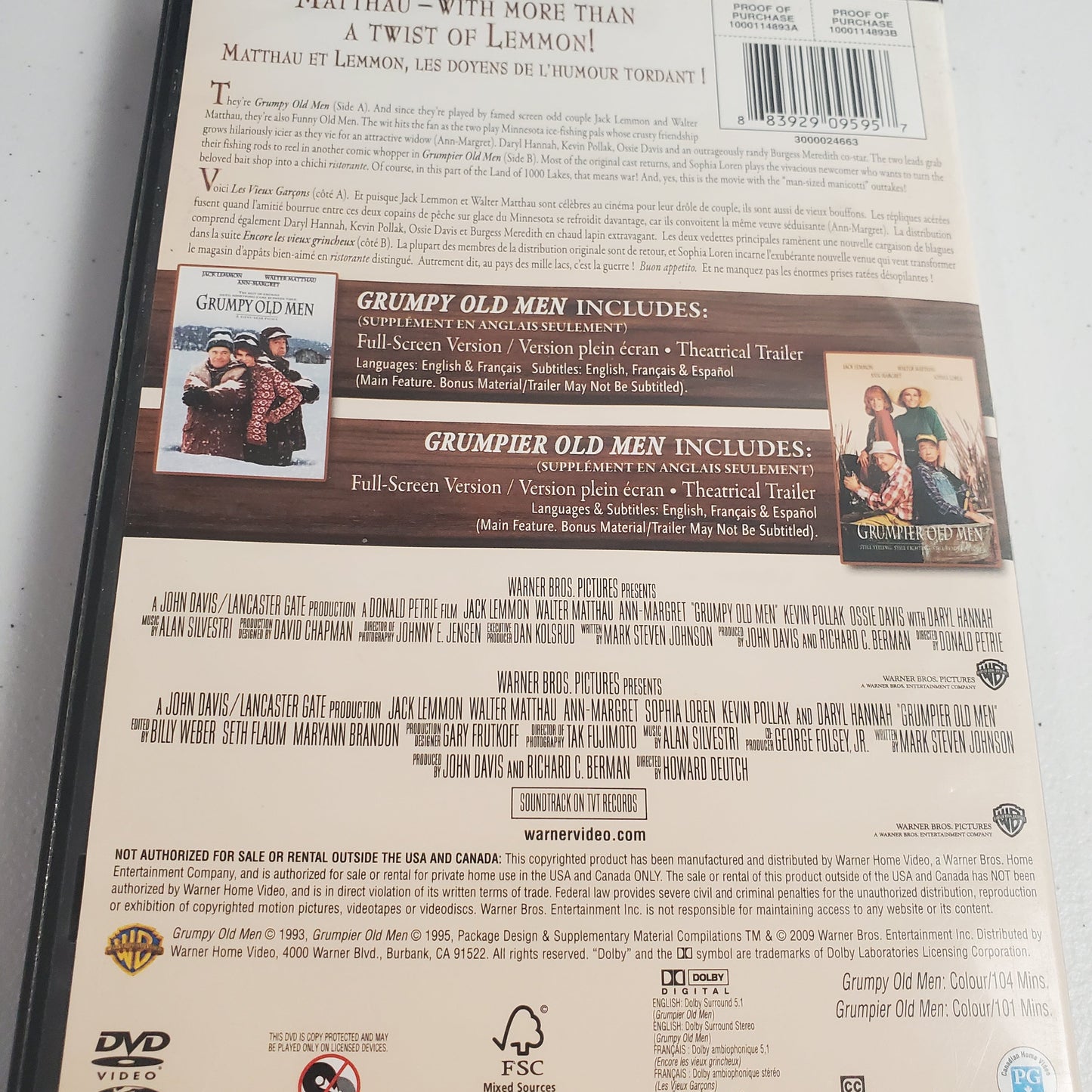 Double Feature: Grumpy Old Men & Grumpier Old Men