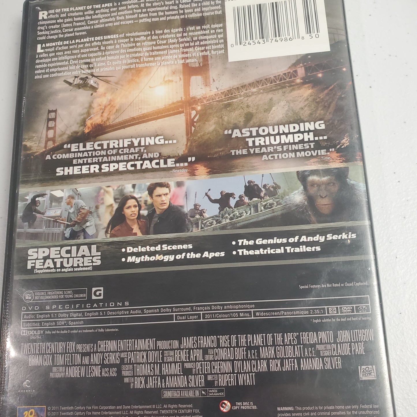 Rise of the Planet of the Apes