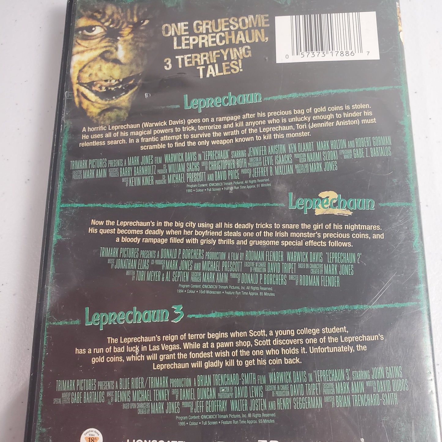 Triple Feature: Leprechaun 1, 2, and 3