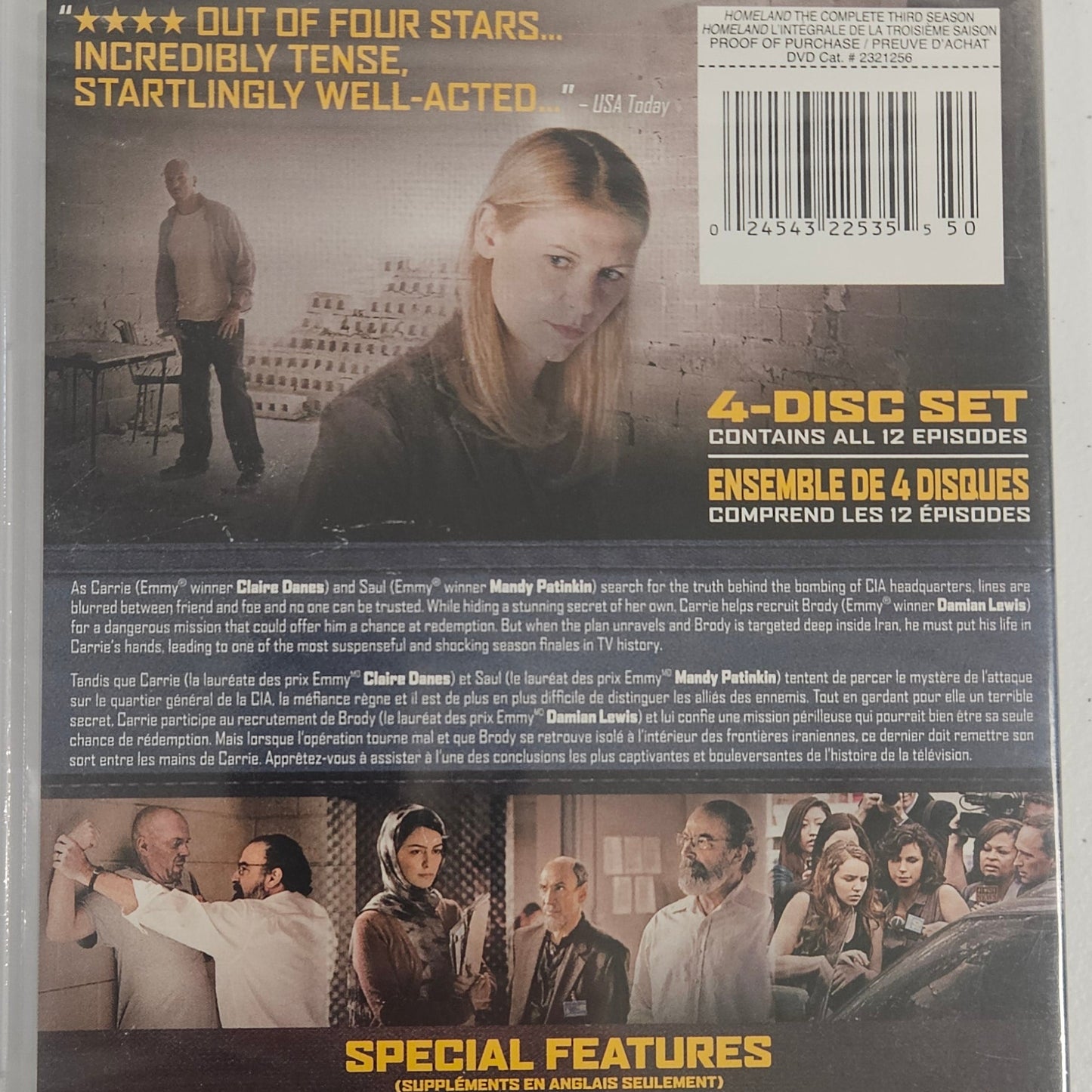 Homeland: The Complete Third Season