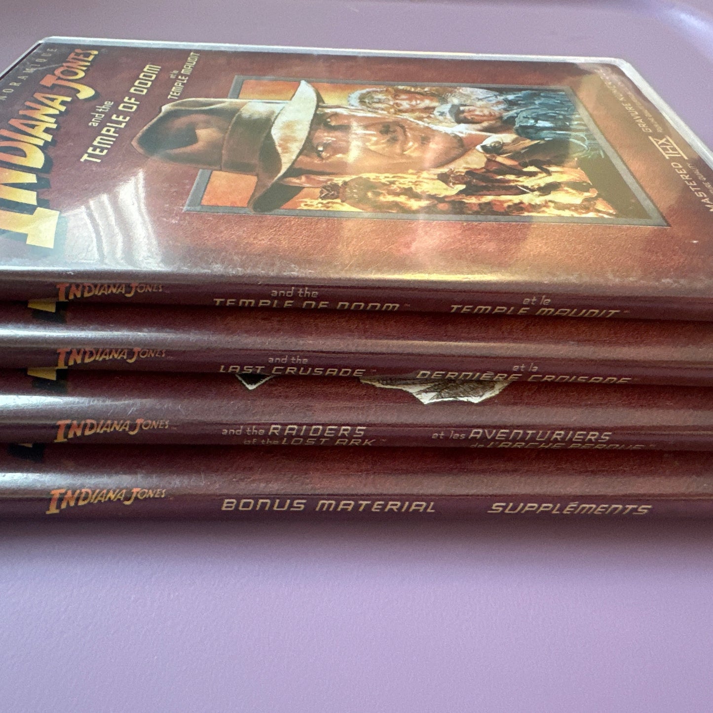 The Adventure Of: Indiana Jones, The Complete DVD Movie Collection Slim Case