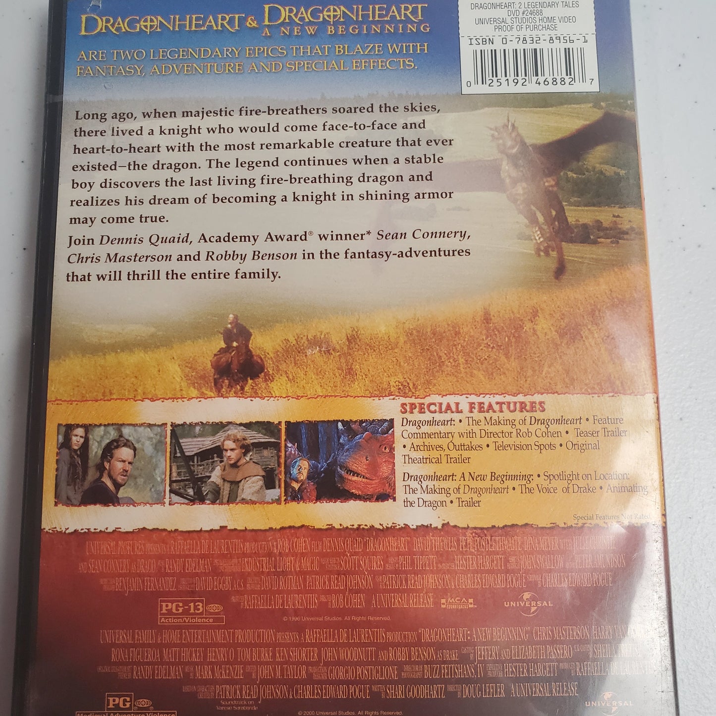 Duel feature; DragonHeart & DragonHeart a New Beginning