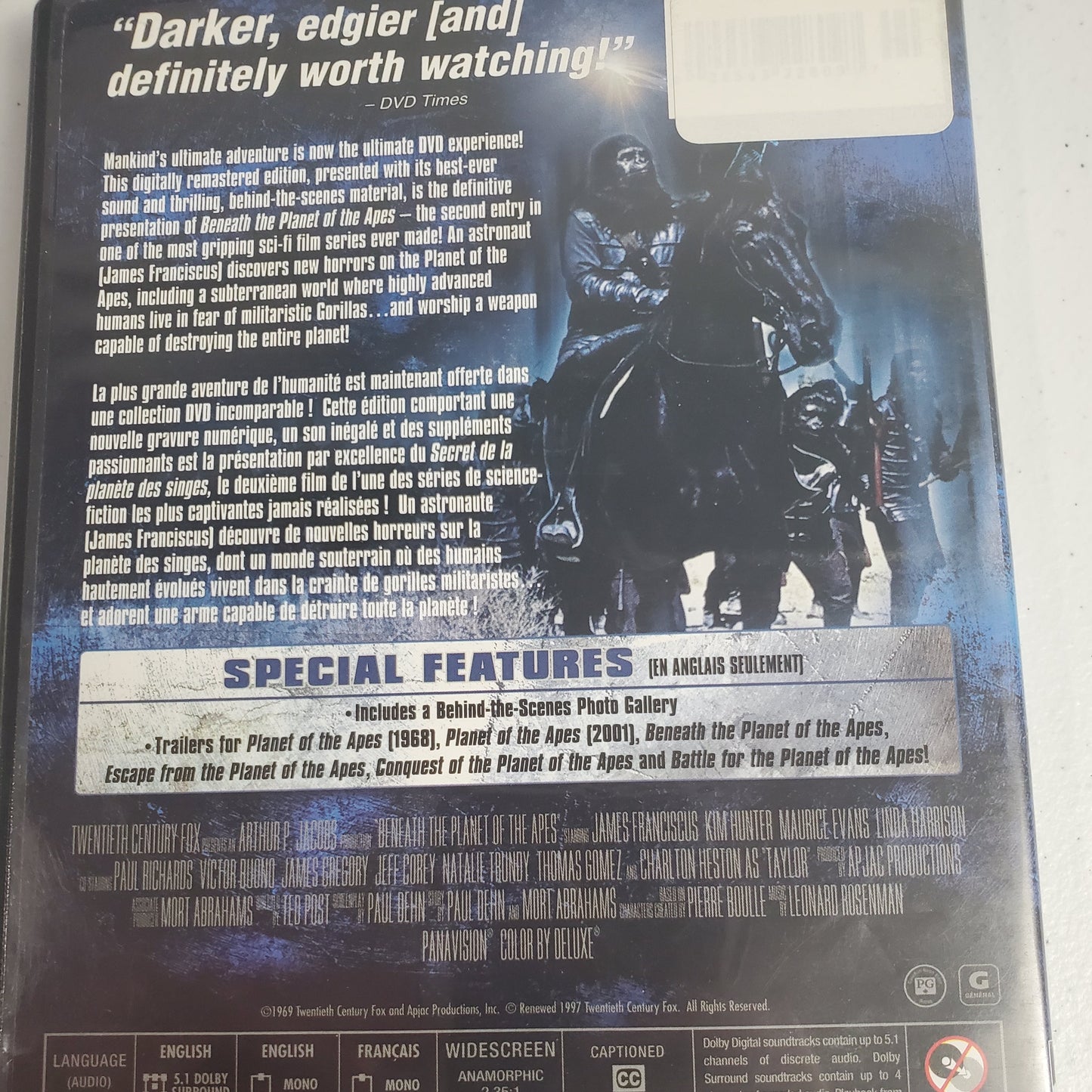 Beneath the Planet of the Apes