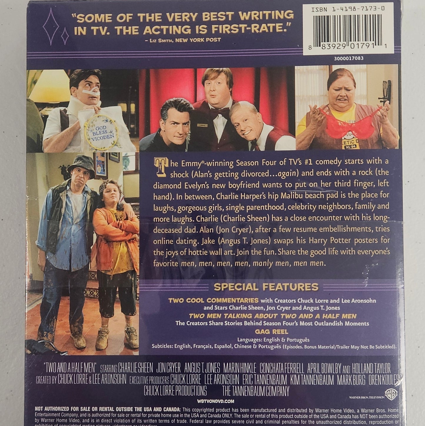 Two and a Half Men: The Complete Fourth Season (Sealed)