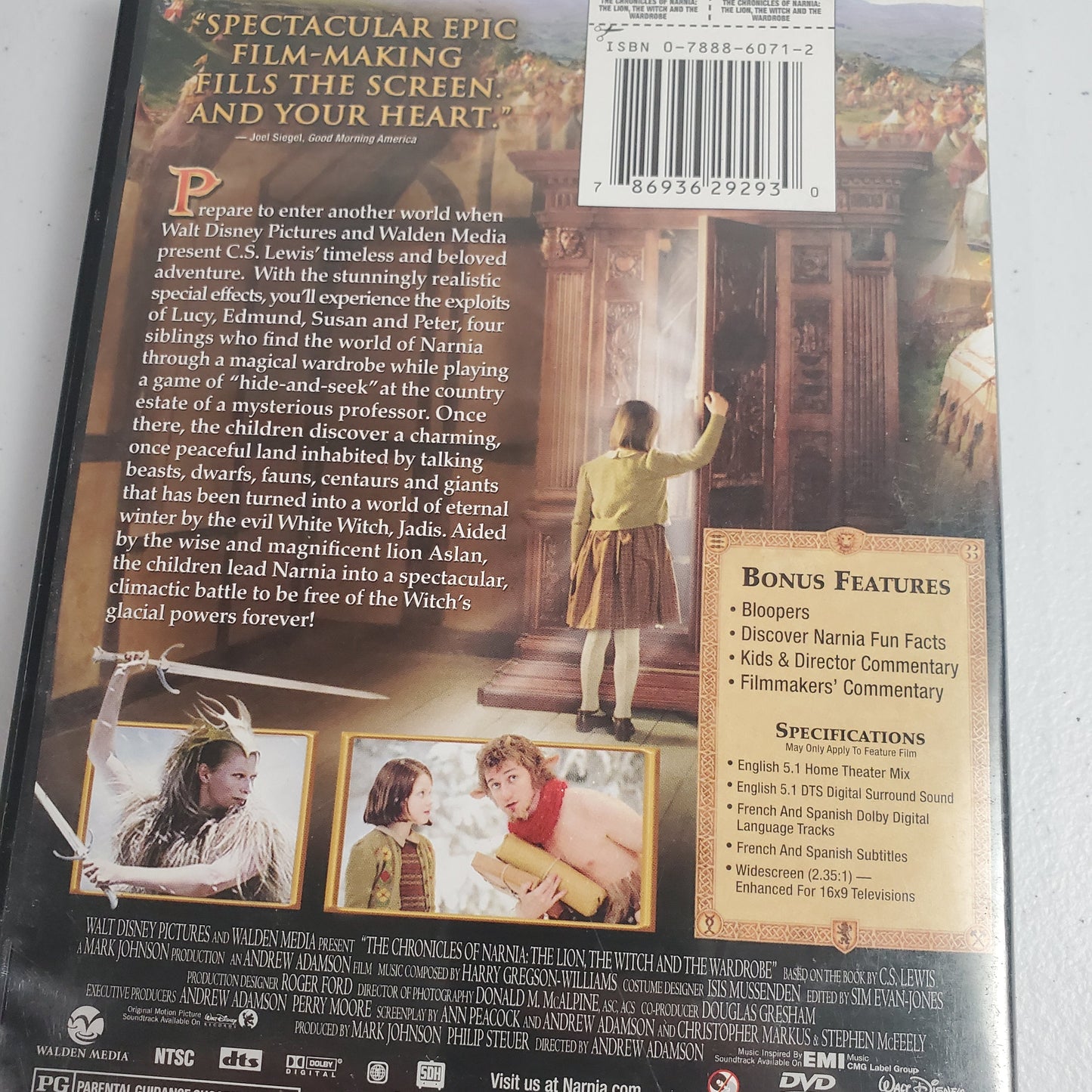 Narnia the Lion the Witch and the Wardrobe